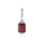 Bemainty-Rubin-Silberanhänger