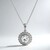 Collana in argento con Topazio Bianco
