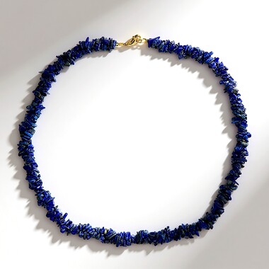 Collier en argent et Lapis-Lazuli