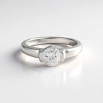 Anello in argento con Zircone
