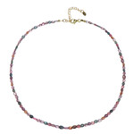 Collana in argento con Spinello Fancy