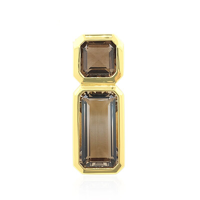 Bi Colour Quartz Silver Pendant (MONOSONO COLLECTION)