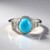 Anello in argento con Turchese Sleeping Beauty
