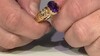 Anillo en plata con Amatista (Ornaments by de Melo)