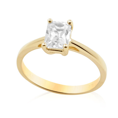 Anello in oro con Zircone