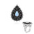 Anello in argento con Opale di Welo (Dallas Prince Designs)