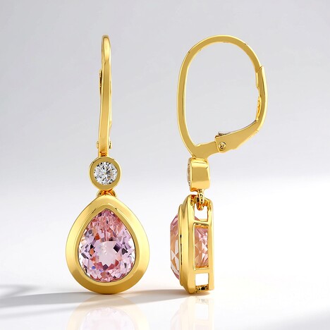 Orecchini in argento con Kunzite