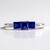 Blauer Ceylon-Saphir-Goldring