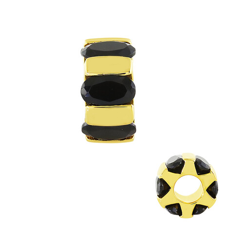 Ciondolo in argento con Spinello Nero (MONOSONO COLLECTION)