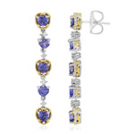 Pendientes en plata con Tanzanita (Gems en Vogue)