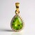 Ciondolo in argento con Peridoto