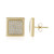 Pendientes en oro con Diamante I1 (H)  (de Melo Gold)
