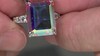 Anillo en plata con Cuarzo Rayo de luna