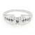 Bague en argent et Diamant fantaisie
