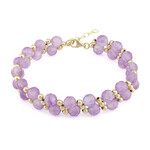 Amethyst Silver Bracelet