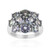 Bague en argent et Tanzanite non chauffée