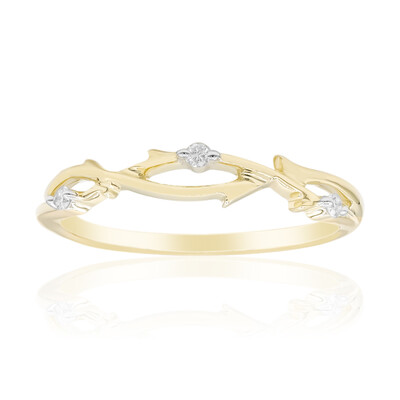 Gouden ring met Diamanten SI1 (G) (Annette)