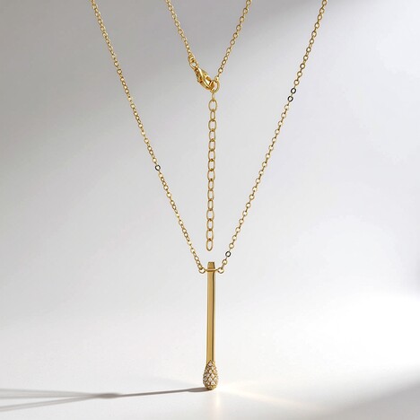Collana in argento con Zircone (Adela Silber)