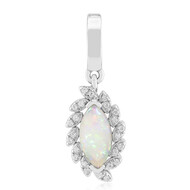 Australischer Opal-Silberanhänger