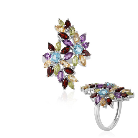 Edelstein-Silberring