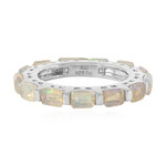 Anillo en plata con Ópalo de Welo