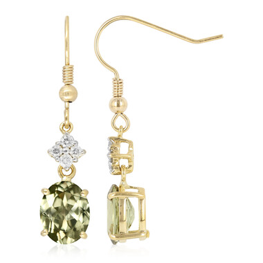 Orecchini in oro con Zultanite
