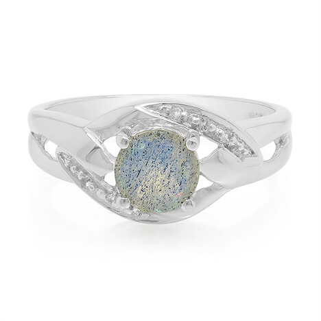 Anello in argento con Spectrolite