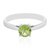 Anello in argento con Peridoto