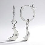 Orecchini in argento con Zircone