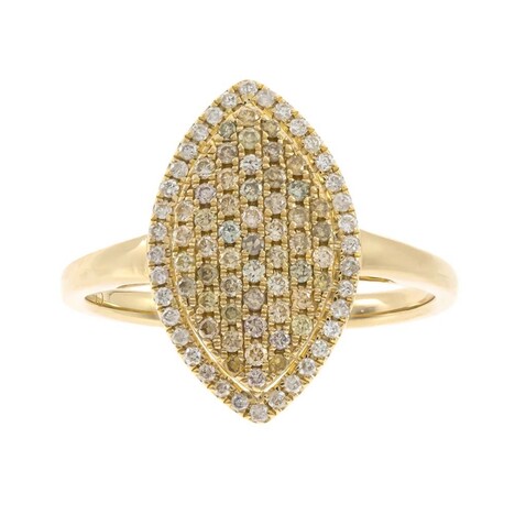 Bague en or et Diamant fancy SI2 (CIRARI)