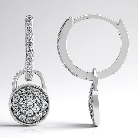 Orecchini in argento con Zircone