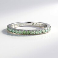 Anello in argento con Alessandrite