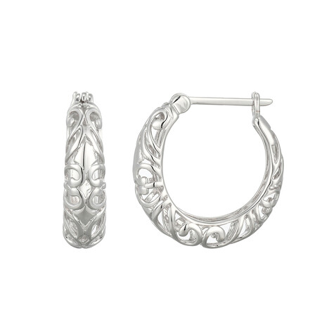 Silberohrringe
