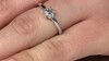 Anillo en plata con Diamante I3 champán