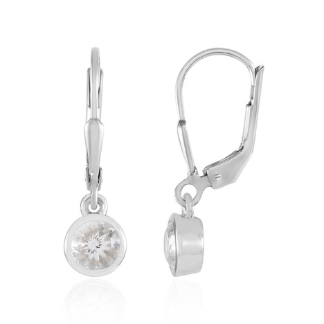 Danburite Silver Earrings