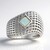Anello in argento con Opale di Welo