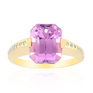 Patroke-Kunzit-Goldring (de Melo)