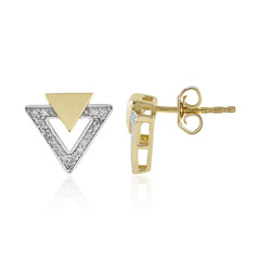 Orecchini in argento con Diamante I2 (I)