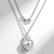 Collana in argento con Diamante PK (H)