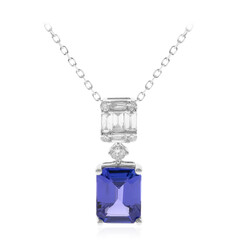 Collana in oro con Tanzanite AAA (CIRARI)