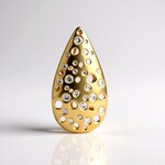 Ciondolo in oro con Diamante I2 (H) (de Melo Gold)