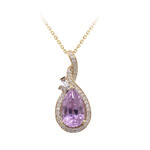 Collier en or et Kunzite de Patroke (CIRARI)