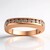 Anello in oro con Diamante Rose de France SI1 di Argyle (Annette)