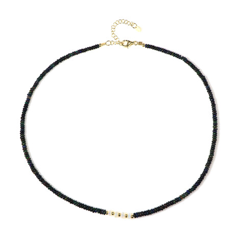 Collana in argento con Opale Mezezo