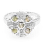 Anello in argento con Alessandrite Occhio di Gatto