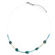 Collana con Apatite Blu