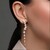 Boucles d'oreilles en argent et Zircon