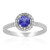 10K AAA Tanzanite Gold Ring