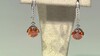 Pendientes en plata con Esfalerita