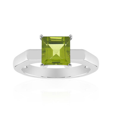 Jilin-Peridot-Silberring